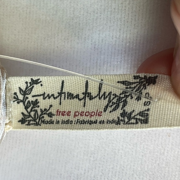 NWT Free People Intimately Free Tan Nightie Chemise S Adjustable Cross Back - Picture 11 of 16